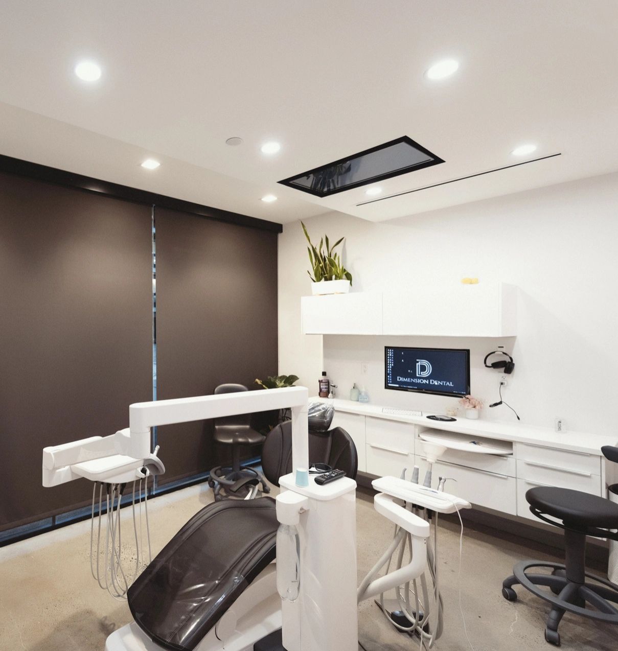Check-up area at Dimension Dental office  in Holmdel, NJ